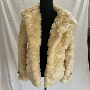 Hello Miss | Faux Fur Coat | Size: Medium | NWOT